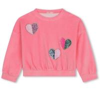 Billieblush_sweater_fluweel_Roze_Billieblush