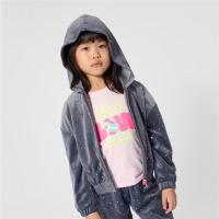 Billieblush_vest_fluweel_Grijs_Billieblush_3