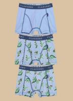 Claesens_3_pack_boxer_dino_Blauw_Claesens