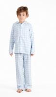 Claesens_pyjama_ruit_Blauw_Claesens_1