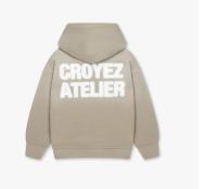 Croyez_hoodie_sprayed_Ecru_Croyez_1