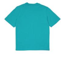 Diesel_T_shirt_groot_logo_Turquoise_Diesel_1