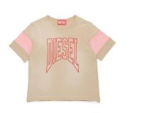 Diesel_T_shirt_roze_Multi_Diesel