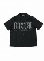 Diesel_overhemd_groot_logo_Zwart_Diesel