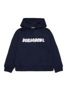 Dsquared2_Hoodie_Slouch_Blauw_Dsquared2