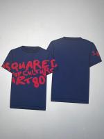 Dsquared2_T_shirt_Relax_Blauw_Dsquared2