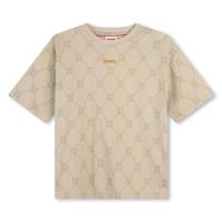 Hugo_T_shirt_Beige_Bruin_HUGO