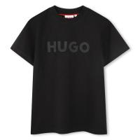 Hugo_T_shirt_wit_met_logo_Wit_HUGO