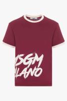 MSGM_T_shirt_Bordeaux_rood_MSGM