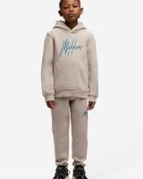 Malelions_Striped_Signature_Sweatpants_taupe_Taupe_Malelions_2