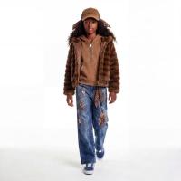 Monnalisa_fake_fur_jas_Bruin_Monnalisa_3
