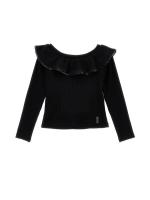 Monnalisa_shirt_Zwart_Monnalisa_