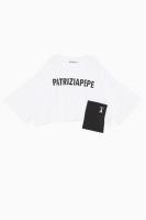 Patrizia_Pepe_Crop_T_shirt_Wit_Patrizia_Pepe