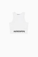 Patrizia_Pepe_Crop_top_Wit_Patrizia_Pepe