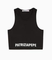 Patrizia_Pepe_Crop_top_Zwart_Patrizia_Pepe