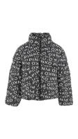 Pinko_winter_jas_all_over_Zwart_Pinko