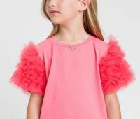 Twinset_T_shirt_tulle_Roze_Twinset_2