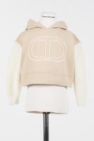 Twinset_hoodie_Zand_Twinset