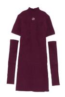 Twinset_jurk__Bordeaux_rood_Twinset_1