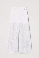 Twinset_kanten_broek_Wit_Twinset