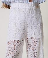 Twinset_kanten_broek_Wit_Twinset_1