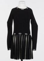 Twinset_peuter_jurk_zwart_Zwart_Twinset