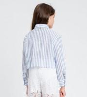 Twinset_streep_blouse_Blauw_Twinset_2