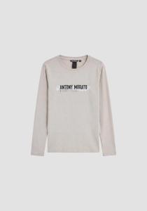 Antony_Morato_T_shirt_LS_off_white_Antony_Morato