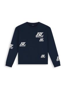 Ballin_sweater_Monogram_navy_blue_Ballin