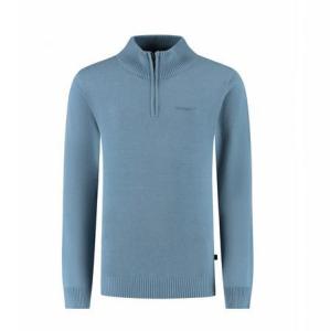 Ballin_trui_half_zip__Blauw_Ballin
