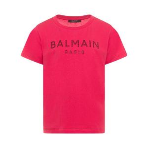Balmain_T_shirt_rood_Rood_Balmain