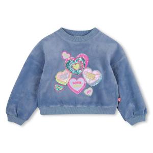 Billieblush_sweater_fluweel_Blauw_Billieblush