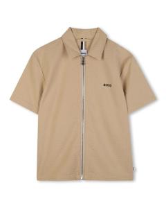 Boss_overhemd_Zand_Boss