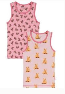 Claesens_hemd_2_pack_hearts_Roze_Claesens