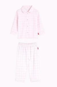 Claesens_pyjama_ruit_Roze_Claesens