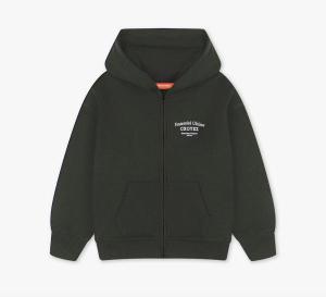 Croyez_hoodie_zip_Groen_Croyez