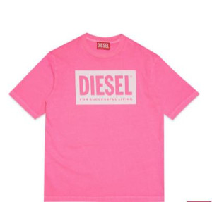 Diesel_T_shirt_logo_Neon_pink_Diesel