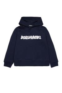 Dsquared2_Hoodie_Slouch_Blauw_Dsquared2