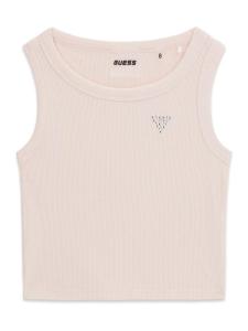 Guess_rib_tank_top_Roze_GUESS