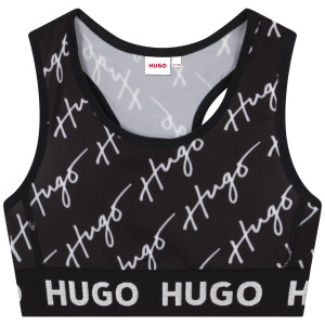 Hugo_crop_sport_top_Zwart_HUGO