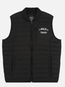 In_Gold_we_Trust_Glory_bodywarmer_navy_Zwart_In_Gold_we_Trust