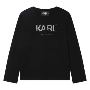 Karl_Lagerfeld_T_shirt_zwart_Zwart_Karl_Lagerfeld_2