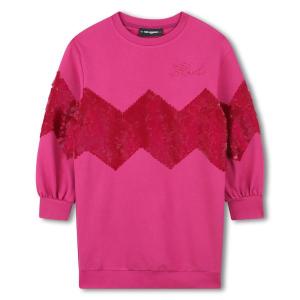 Karl_Lagerfeld_jurk_Fuchsia_Karl_Lagerfeld