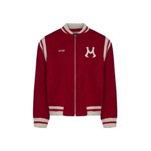 MSGM_bassebal_jas_Rood_MSGM