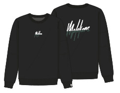 Malelions_sweater_split_essentials_Zwart_Malelions