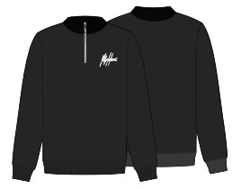 Malelions_sweater_turtle__Zwart_Malelions