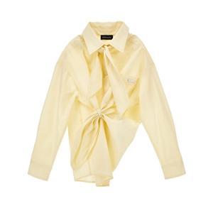 Monnalisa_blouse_Geel_Monnalisa