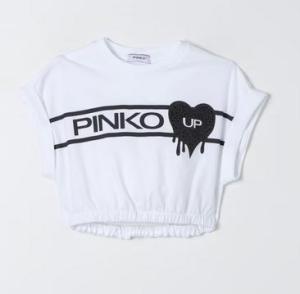 Pinko_T_shirt_wit_crop_Wit_Pinko_1