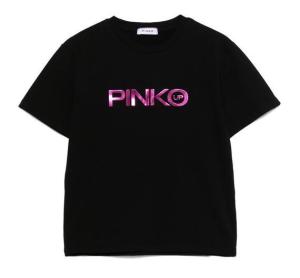 Pinko_Zwart_T_shirt_Zwart_Pinko