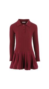 Pinko_polo_jurk_Rood_Pinko_1